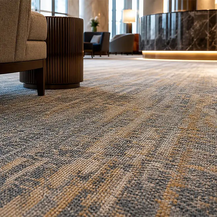 Nowoczesny dywan hotelowy Axminster Broadloom
