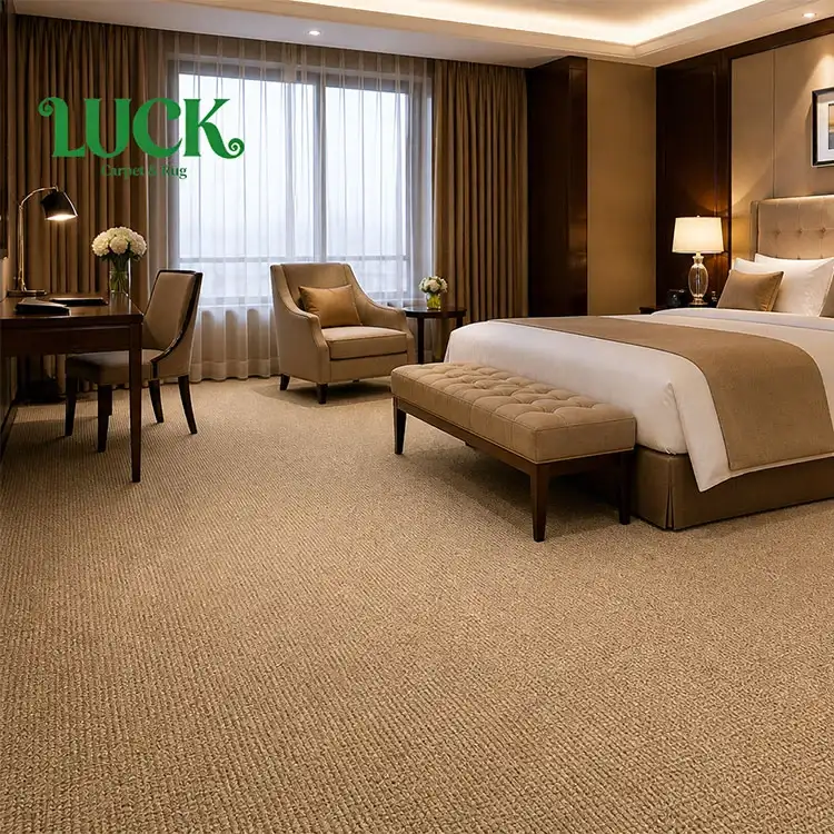 Nylonowy dywanik od ściany do ściany dla hotelu