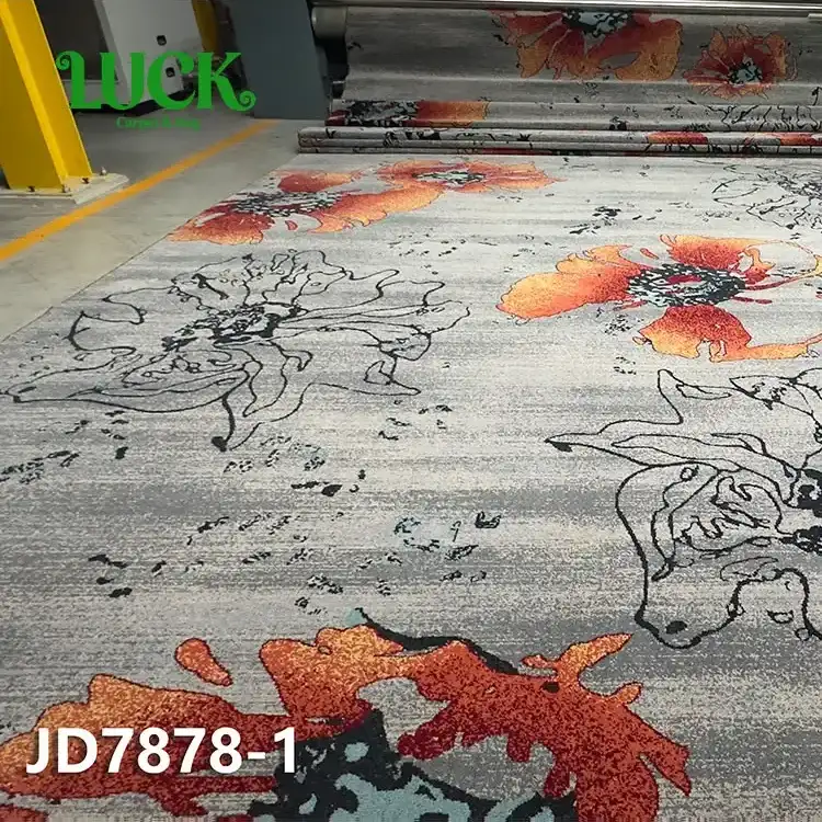 Tkany wełniany dywan ścienny do butików
